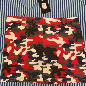 New Wave Camo Skirt